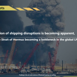 ปฏิกิริยาลูกโซ่ของการหยุดชะงักในการขนส่งกำลังชัดเจน โดยช่องแคบฮอร์มุซกลายเป็นคอขวดในห่วงโซ่อุปทาน LNG ทั่วโลก